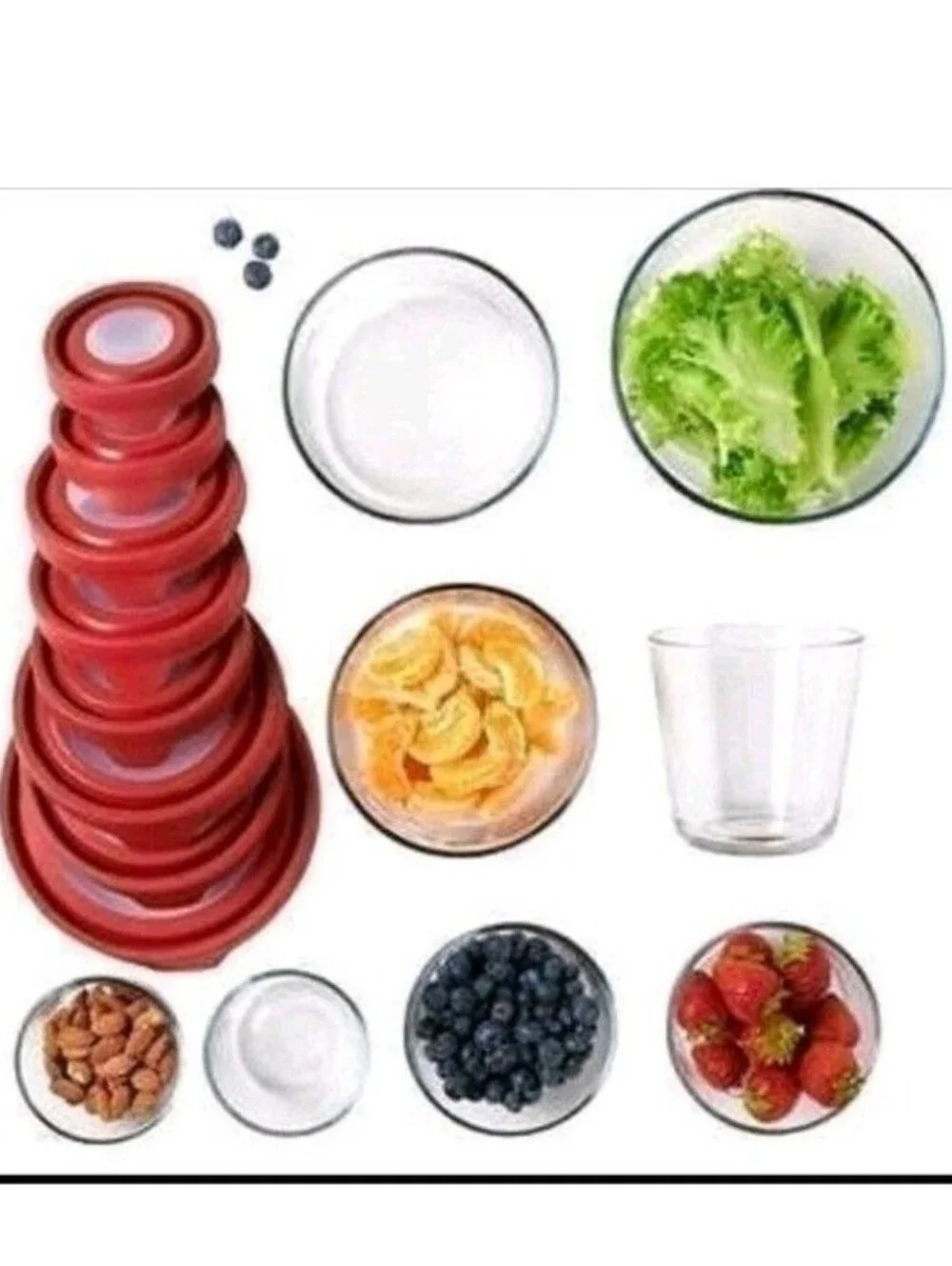 Anchor Hocking TrueSeal Glass Food Storage, Set of 16